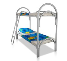 Металлические кровати двухъярусные для детского летнего лагеря - Мягкая мебель в Крыму