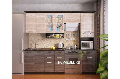 Кухонный гарнитур ВЕНЕЦИЯ-4, ширина 2,5м - Мебель для кухни в Севастополе