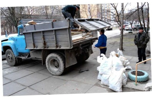 Вывоз мусора, уборка чердкав подвалов, строительный бытовой хлам - Вывоз мусора в Севастополе