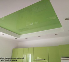 Натяжные потолки на кухне LuxeDesign - Натяжные потолки в Крыму