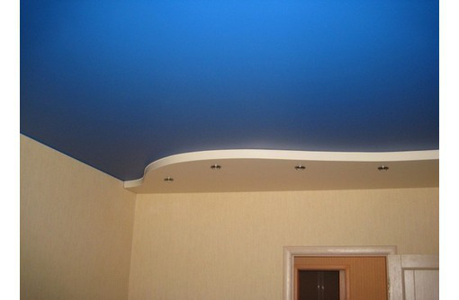 Сатиновые натяжные потолки  эффект идеально выкрашенного потолка - Натяжные потолки в Белогорске
