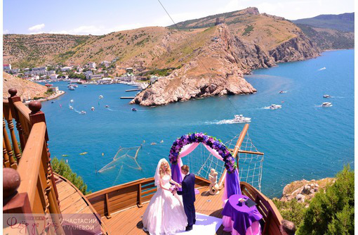 Выездная церемония в Крыму и в Севастополе - Свадьбы, торжества в Севастополе