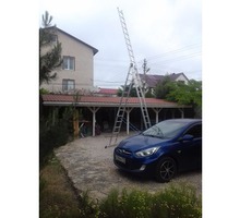 Прокат лестницы 9,5 метров трехсекционная - Инструменты, стройтехника в Севастополе