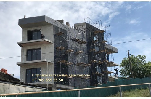 Строим дома из ракушечника и газобетона качественно и в срок - от эконом до премиум класса - Строительные работы в Севастополе