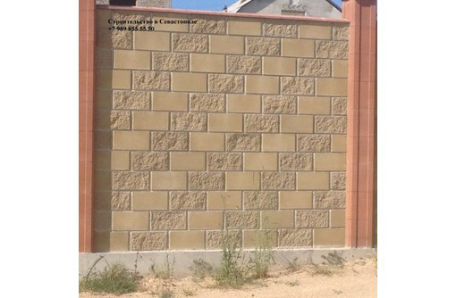 Строительство заборов из француза (от фундамента до ворот) - Заборы, ворота в Алупке