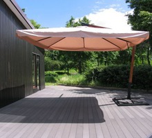 Зонт с боковой стойкой 3х3 м усиленный - Садовая мебель и декор в Керчи