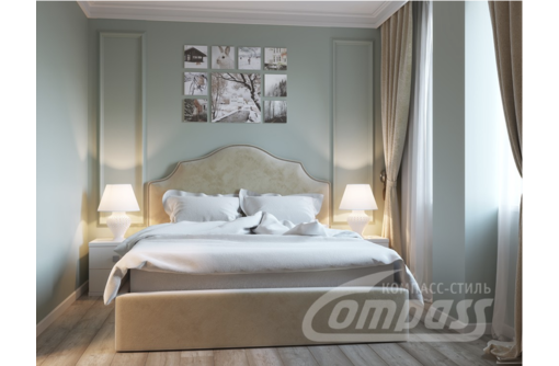Купить спальный гарнитур 8. Кровать с подъемным механизмом, Тумба прикроватная, Шкаф-купе - Мебель для спальни в Севастополе