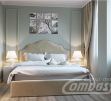 Купить спальный гарнитур 8. Кровать с подъемным механизмом, Тумба прикроватная, Шкаф-купе - Мебель для спальни в Севастополе