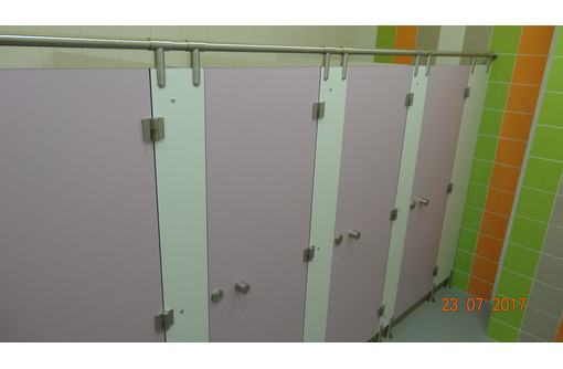 Система сантехнических туалетных модульных антивандальных перегородок HPL, нержавеющая фурнитура - Ремонт, отделка в Севастополе