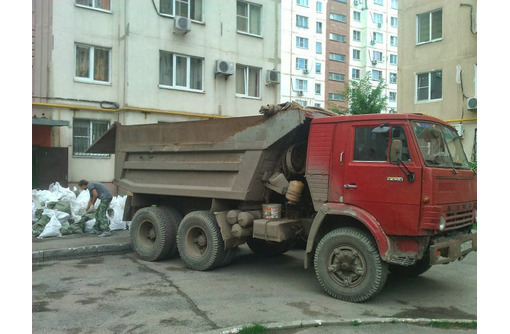 Вывоз строительного мусора, грунта, хлама. Газель, Зил, Камаз <24/7> - Вывоз мусора в Севастополе