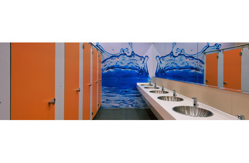 Система сантехнических туалетных модульных антивандальных перегородок HPL, нержавеющая фурнитура - Ремонт, отделка в Севастополе