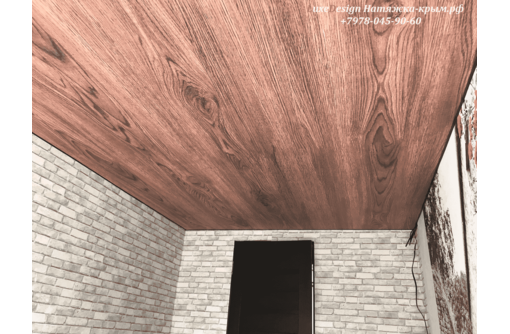 Wood design  натяжные потолки эффект дерева LuxeDesign - Натяжные потолки в Бахчисарае