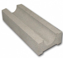 Лоток водоотводный бетонный ЛВ 245х345х80 мм - Отделочные материалы в Симферополе
