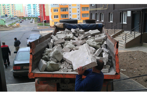 Вывоз строительного мусора, хлама, грунта. Демонтажные работы. Быстро и качественно!!! - Вывоз мусора в Севастополе