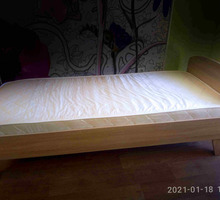 Кровать с матрасом Стандарт 0.8 х 2 м новая - Мебель для спальни в Севастополе