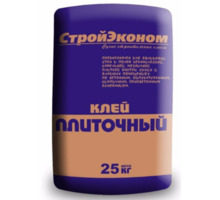 Клей плиточный "СтройЭконом" - Цемент и сухие смеси в Крыму