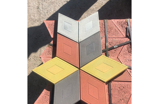 Тротуарная плитка "Ромб" 3D-эффект. В наличие. Есть доставка - Кирпичи, камни, блоки в Бахчисарае