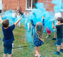 Фестиваль красок холи на детский праздник - Свадьбы, торжества в Севастополе