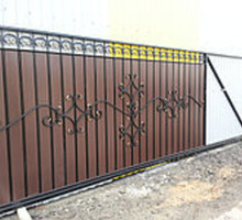 Ворота откатные Белогорск - Заборы, ворота в Белогорске