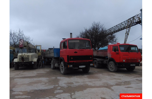 А​ренда: бортовые машины гп 20 тонн , самосвал, автокраны гп 14, 28 тонн специализированный трал - Грузовые перевозки в Севастополе