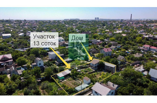 Продаю дом 220м² на участке 13 соток - Дома в Севастополе