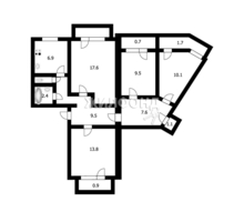 Продаю 4-к квартиру 79.80м² 5/5 этаж - Квартиры в Феодосии