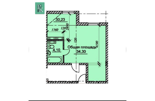 Продам 1-к квартиру 34.3м² 11/11 этаж - Квартиры в Севастополе