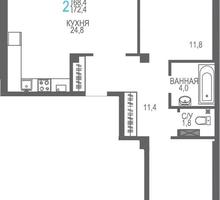 Продажа 2-к квартиры 72.4м² 5/8 этаж - Квартиры в Феодосии