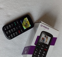 2 мобильных телефона Irbis и alcatel бу в хорошем состоянии - Сотовые телефоны в Крыму