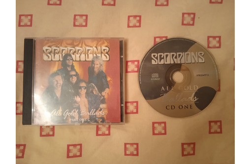 CD диск. Рок-группа Scorpions - Прочая электроника и техника в Севастополе