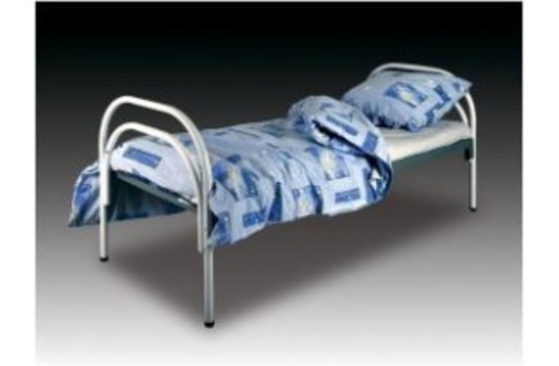 Кровати металлические двухъярусные для казарм, кровати трёхъярусные для строителей, кровати оптом - Мягкая мебель в Евпатории