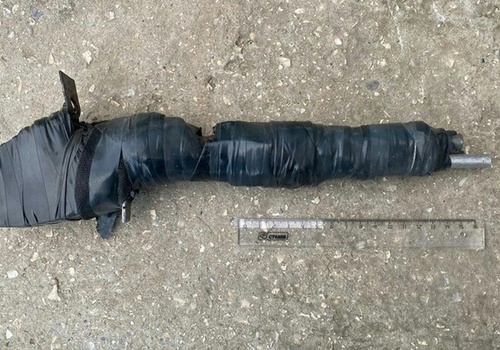 Житель Крыма изготовил пистолет из трубок и изоленты