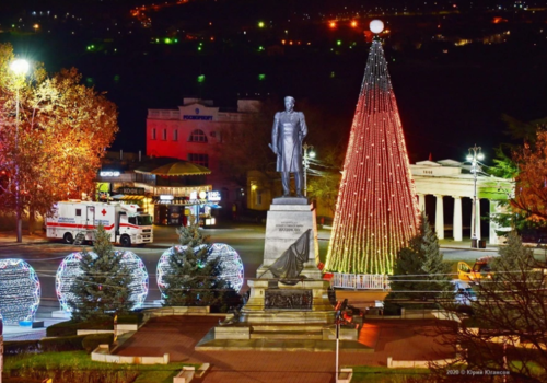 Городскую елку в Севастополе установят до 15 декабря