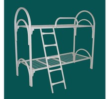 Кровати двухярусные с лестницами и поручнями в интернаты - Мягкая мебель в Горячем Ключе