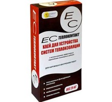 Клей EC ТЕПЛОКОНТАКТ  клей для устройства систем теплоизоляции, 25кг - Отделочные материалы в Краснодаре