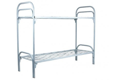 Кровати металлические двухъярусные, кровати металлические для турбаз, кровать двухъярусная - Мебель для спальни в Апшеронске