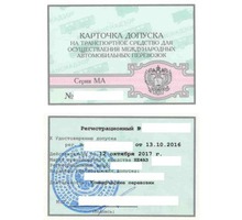 Лицензия на международные перевозки - Грузовые перевозки в Краснодаре