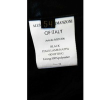 Мужская кожаная куртка Alessandro Manzoni Италия оригинал. - Мужская одежда в Анапе