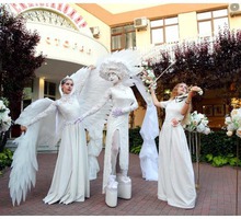 Клубная анимация, ангелы на встречу гостей - Свадьбы, торжества в Краснодаре