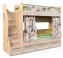 Кровать двухъярусная детская Шервуд - Мебель для спальни в Сочи