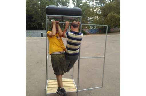 кабина уличного душа с баком и насадкой - Садовый инструмент, оборудование в Белореченске