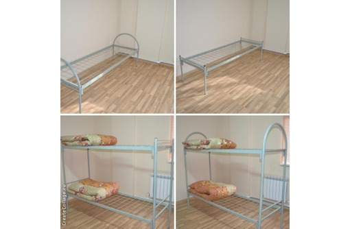 Кровати металлические для рабочих, общежитий, для комплектации бытовок. - Мебель для спальни в Апшеронске