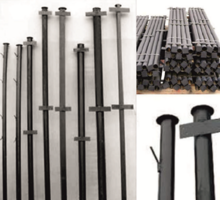 столбы металлические для заборов - Металлы, металлопрокат в Анапе