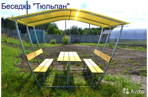 Новые садовые беседки со столиком и лавкой - Садовая мебель и декор в Хадыженске