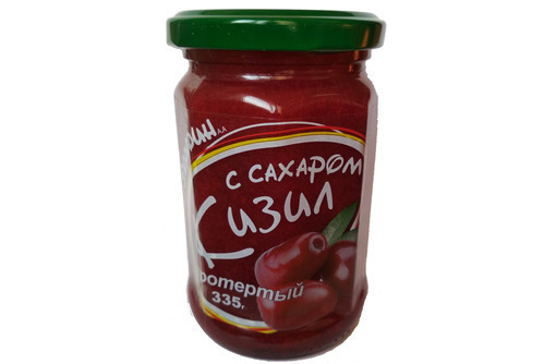 Кизил протертый с сахаром - Продукты питания в Кропоткине
