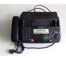 Факсимильный аппарат panasonic с автоответчиком бу в отличном состоянии - Стационарные телефоны в Краснодарском Крае