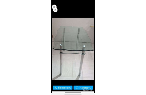 Кухонный стол стеклянный - Столы / стулья в Анапе