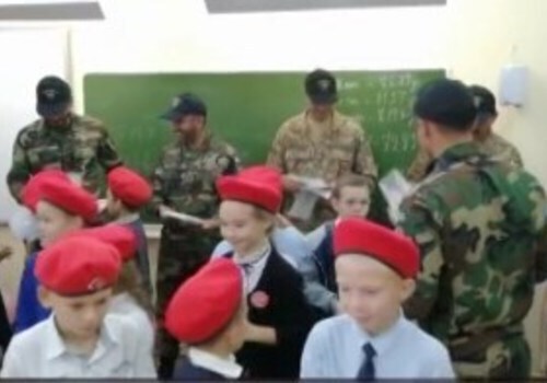 В Горячем Ключе военные из Пакистана посетили школу