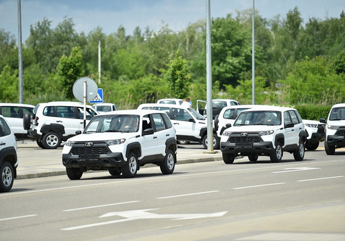 Медучреждения Кубани получили более 140 новых автомобилей
