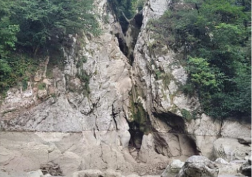 В Сочинском нацпарке из-за жары пересохли Агурские водопады